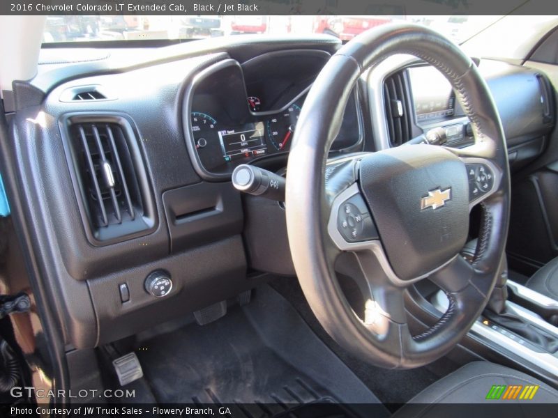 Black / Jet Black 2016 Chevrolet Colorado LT Extended Cab