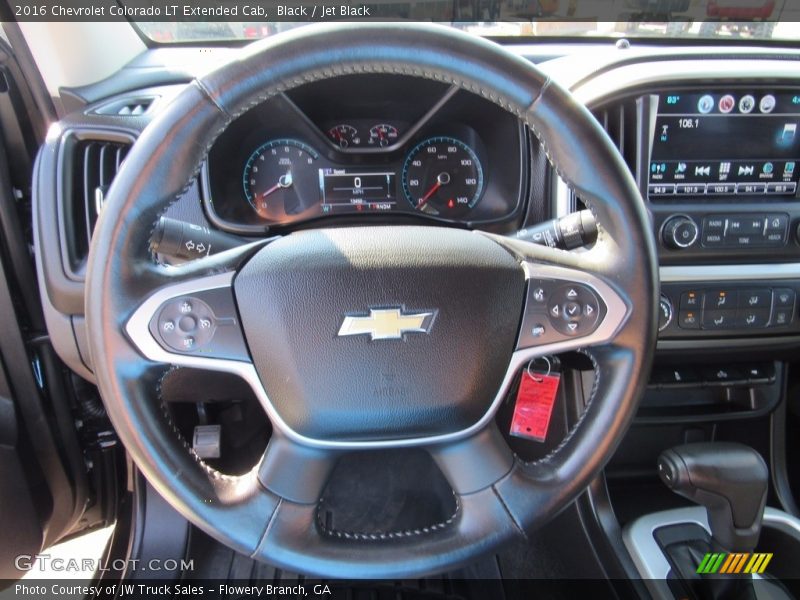 Black / Jet Black 2016 Chevrolet Colorado LT Extended Cab