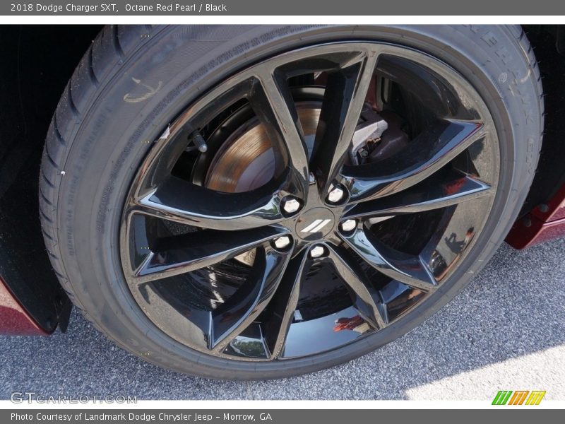 Octane Red Pearl / Black 2018 Dodge Charger SXT