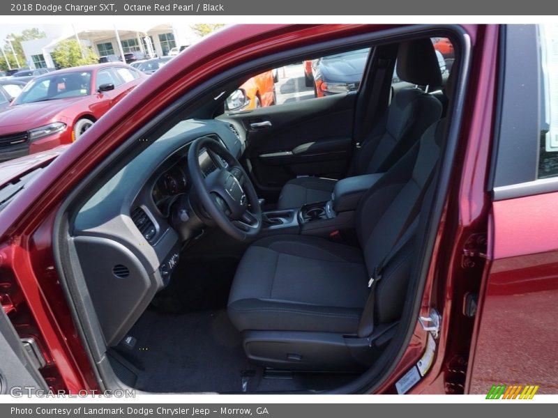 Octane Red Pearl / Black 2018 Dodge Charger SXT