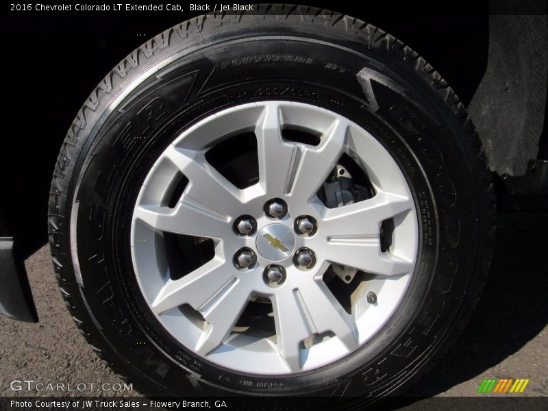 Black / Jet Black 2016 Chevrolet Colorado LT Extended Cab