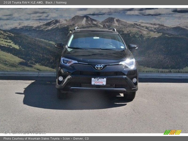 Black / Nutmeg 2018 Toyota RAV4 XLE AWD