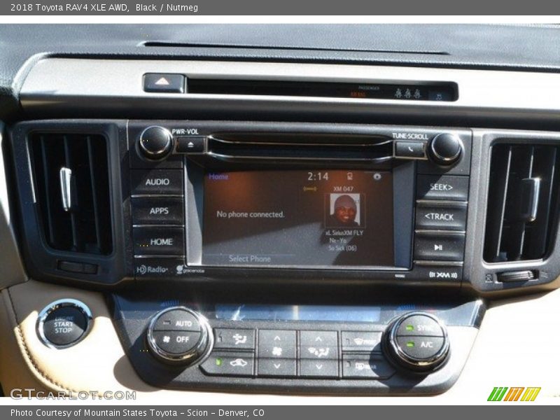 Black / Nutmeg 2018 Toyota RAV4 XLE AWD