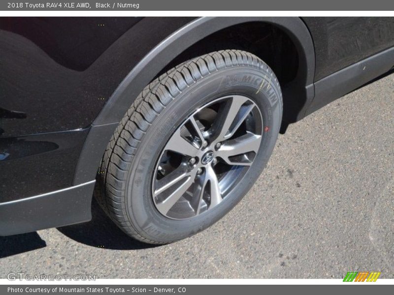 Black / Nutmeg 2018 Toyota RAV4 XLE AWD