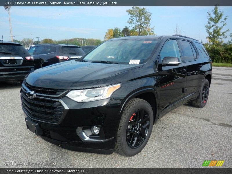 Mosaic Black Metallic / Jet Black 2018 Chevrolet Traverse Premier