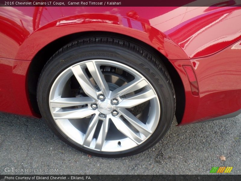 Garnet Red Tintcoat / Kalahari 2016 Chevrolet Camaro LT Coupe