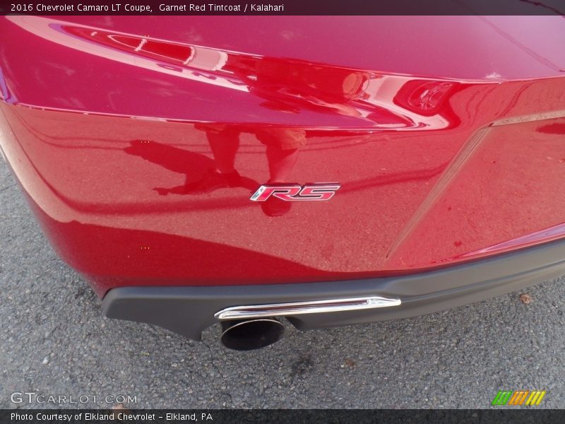 Garnet Red Tintcoat / Kalahari 2016 Chevrolet Camaro LT Coupe