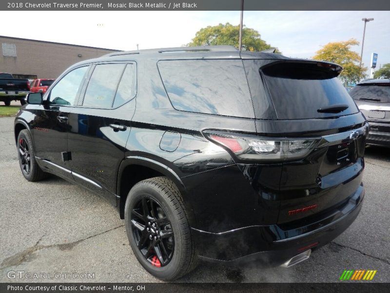  2018 Traverse Premier Mosaic Black Metallic