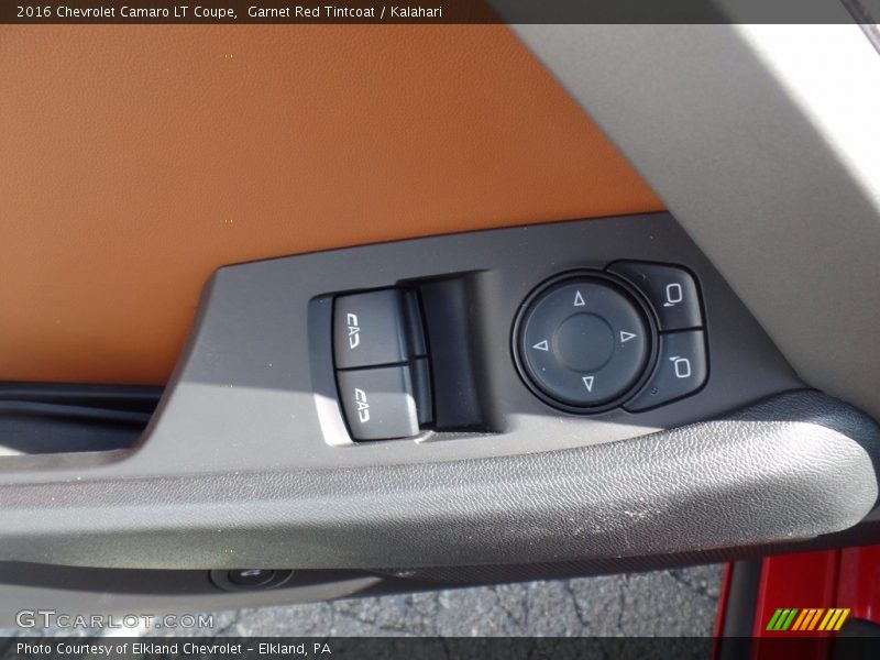 Garnet Red Tintcoat / Kalahari 2016 Chevrolet Camaro LT Coupe
