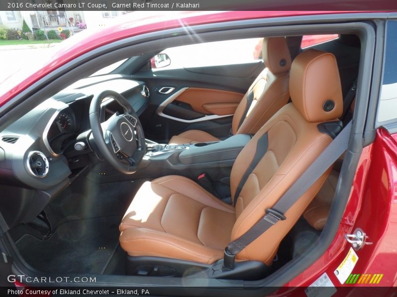 Garnet Red Tintcoat / Kalahari 2016 Chevrolet Camaro LT Coupe