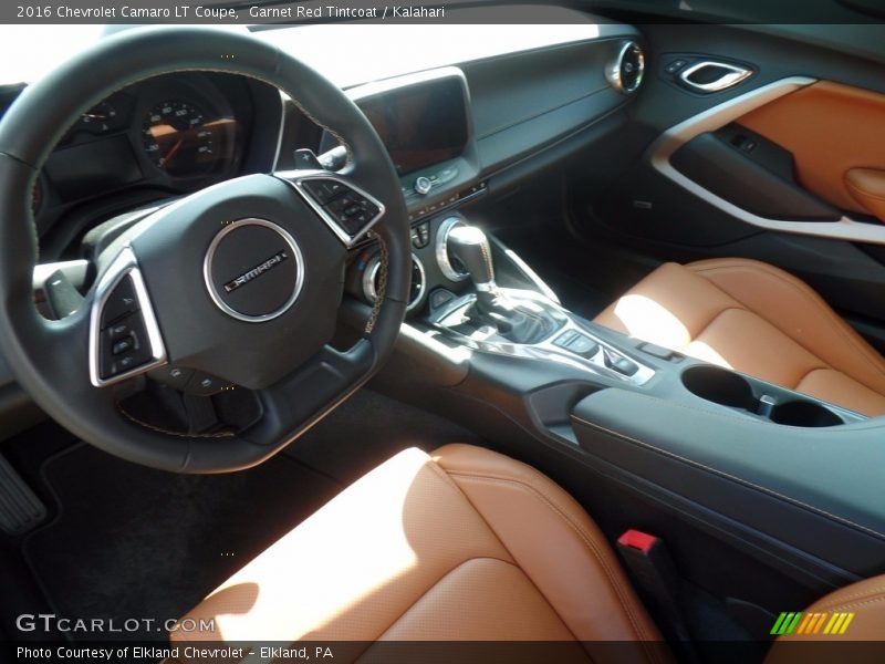 Kalahari Interior - 2016 Camaro LT Coupe 