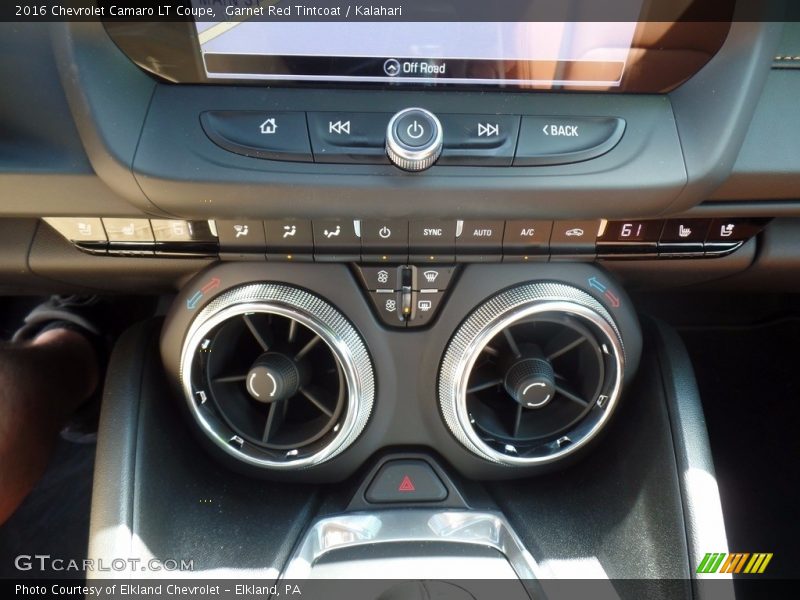 Garnet Red Tintcoat / Kalahari 2016 Chevrolet Camaro LT Coupe