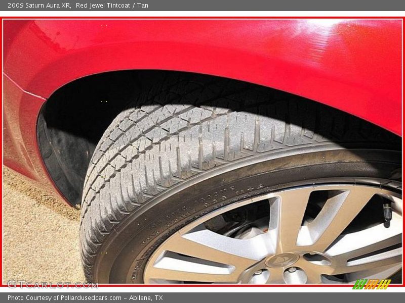 Red Jewel Tintcoat / Tan 2009 Saturn Aura XR