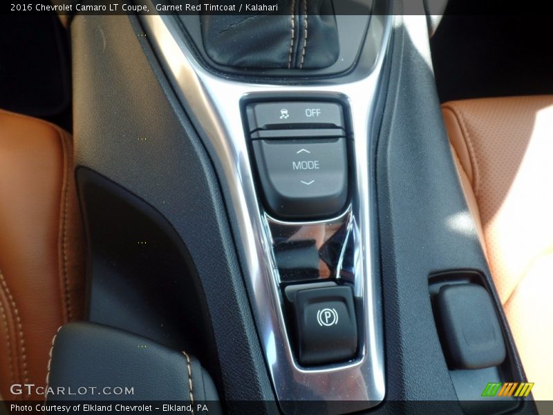 Garnet Red Tintcoat / Kalahari 2016 Chevrolet Camaro LT Coupe