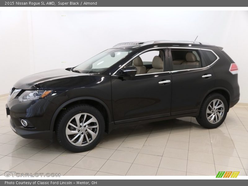Super Black / Almond 2015 Nissan Rogue SL AWD