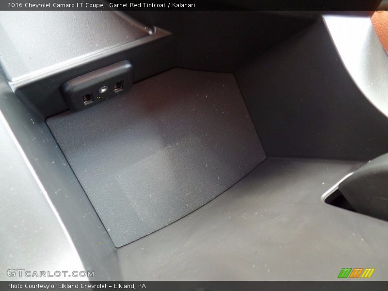 Garnet Red Tintcoat / Kalahari 2016 Chevrolet Camaro LT Coupe