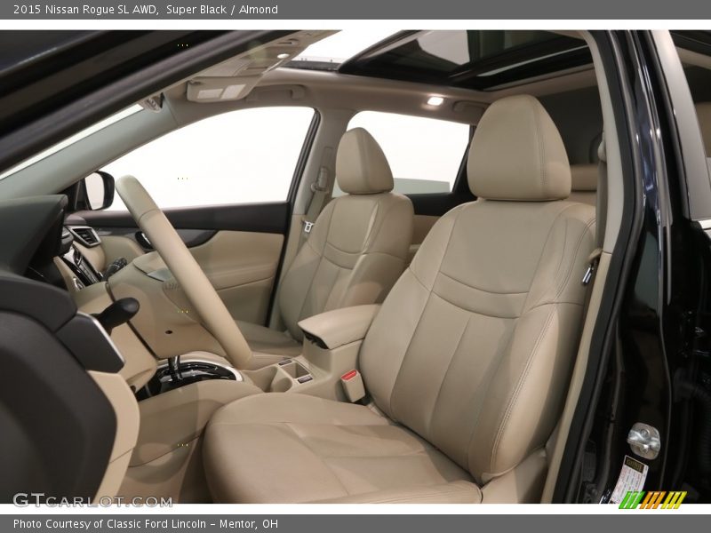 Super Black / Almond 2015 Nissan Rogue SL AWD