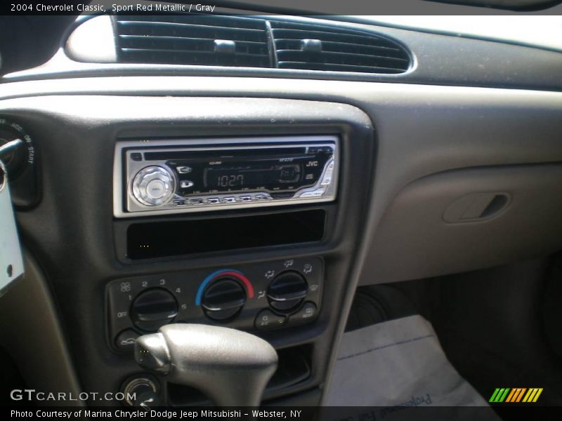 Sport Red Metallic / Gray 2004 Chevrolet Classic