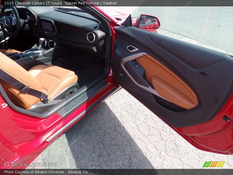Garnet Red Tintcoat / Kalahari 2016 Chevrolet Camaro LT Coupe