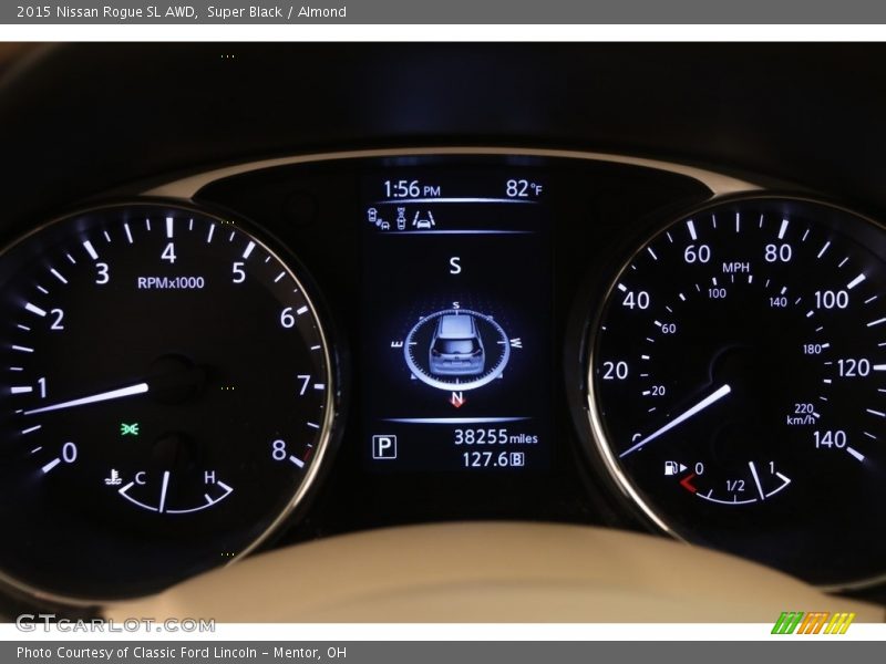 Super Black / Almond 2015 Nissan Rogue SL AWD