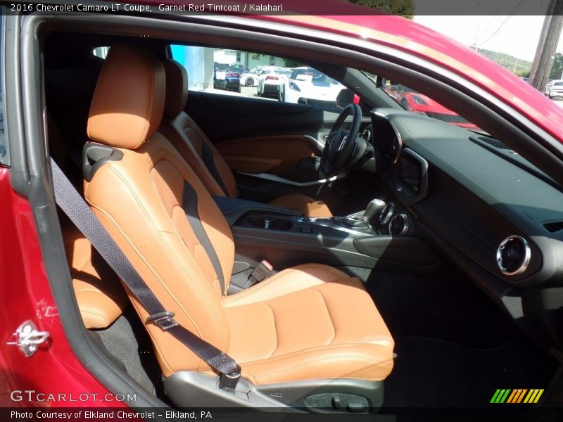 Garnet Red Tintcoat / Kalahari 2016 Chevrolet Camaro LT Coupe