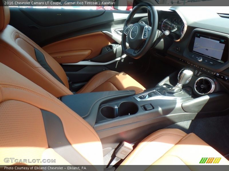 Garnet Red Tintcoat / Kalahari 2016 Chevrolet Camaro LT Coupe