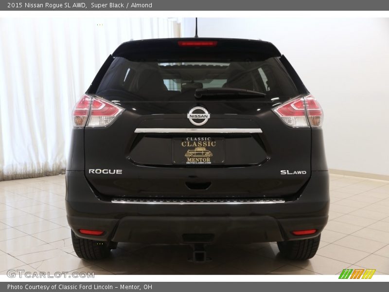 Super Black / Almond 2015 Nissan Rogue SL AWD