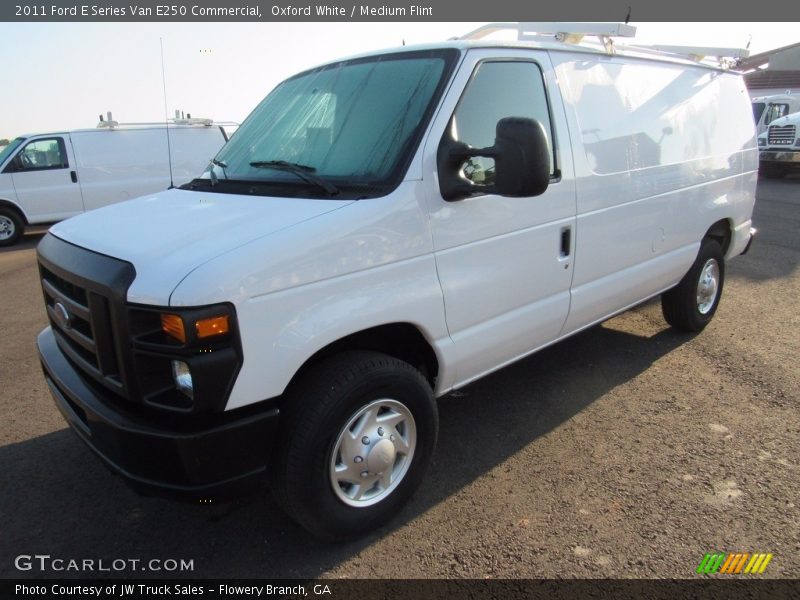 Oxford White / Medium Flint 2011 Ford E Series Van E250 Commercial