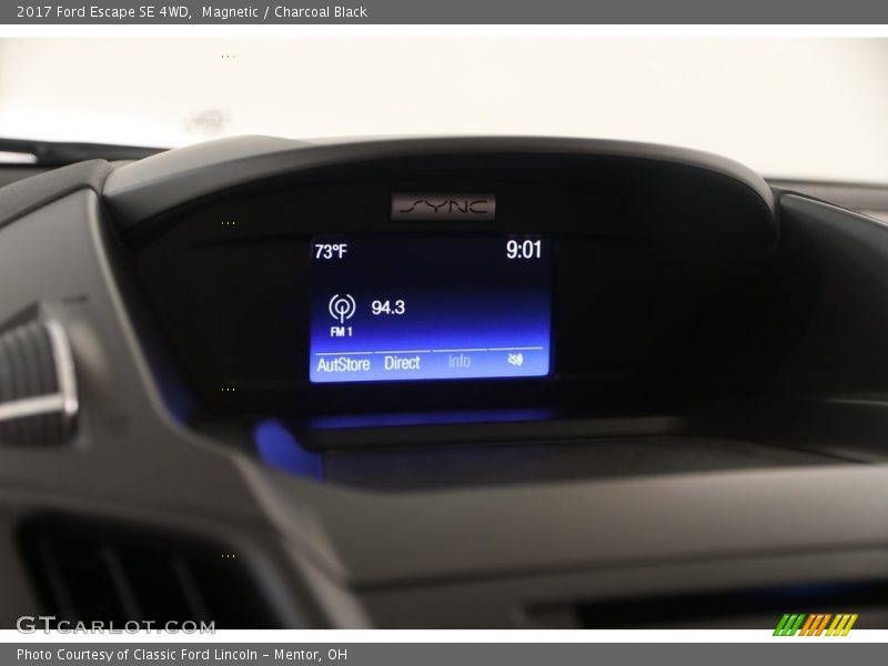Magnetic / Charcoal Black 2017 Ford Escape SE 4WD