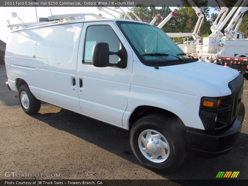 Oxford White / Medium Flint 2011 Ford E Series Van E250 Commercial