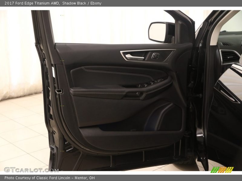 Shadow Black / Ebony 2017 Ford Edge Titanium AWD
