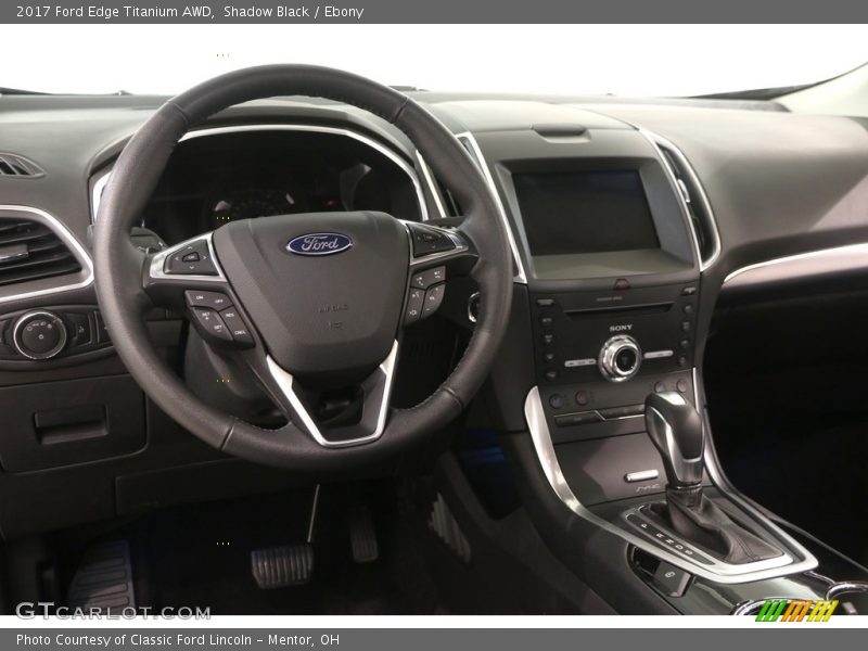 Shadow Black / Ebony 2017 Ford Edge Titanium AWD