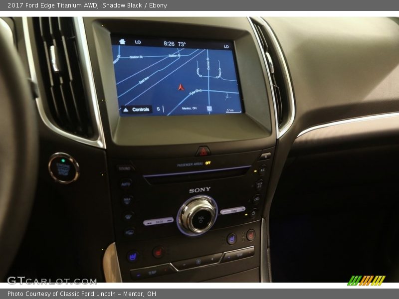 Shadow Black / Ebony 2017 Ford Edge Titanium AWD