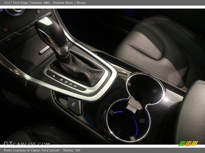 Shadow Black / Ebony 2017 Ford Edge Titanium AWD