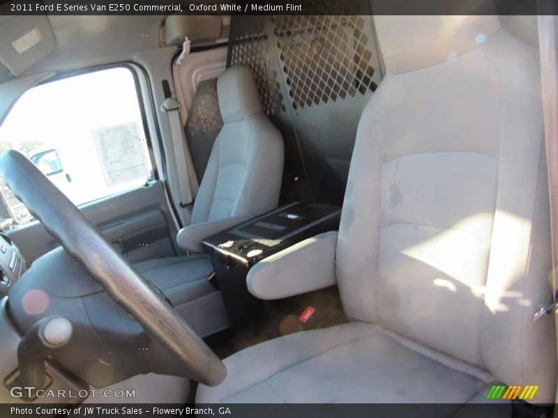 Oxford White / Medium Flint 2011 Ford E Series Van E250 Commercial
