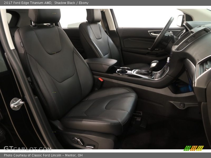 Shadow Black / Ebony 2017 Ford Edge Titanium AWD