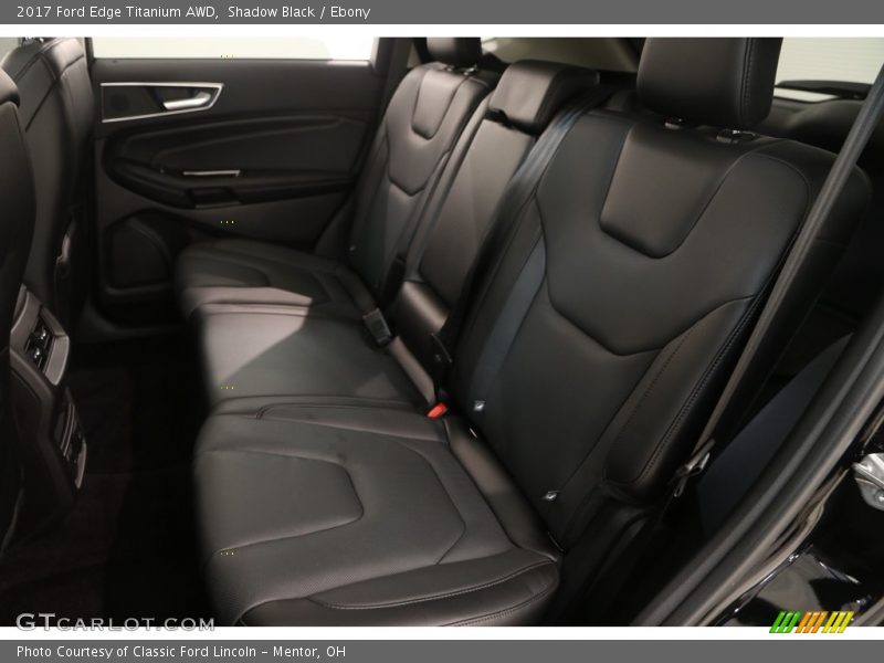 Shadow Black / Ebony 2017 Ford Edge Titanium AWD