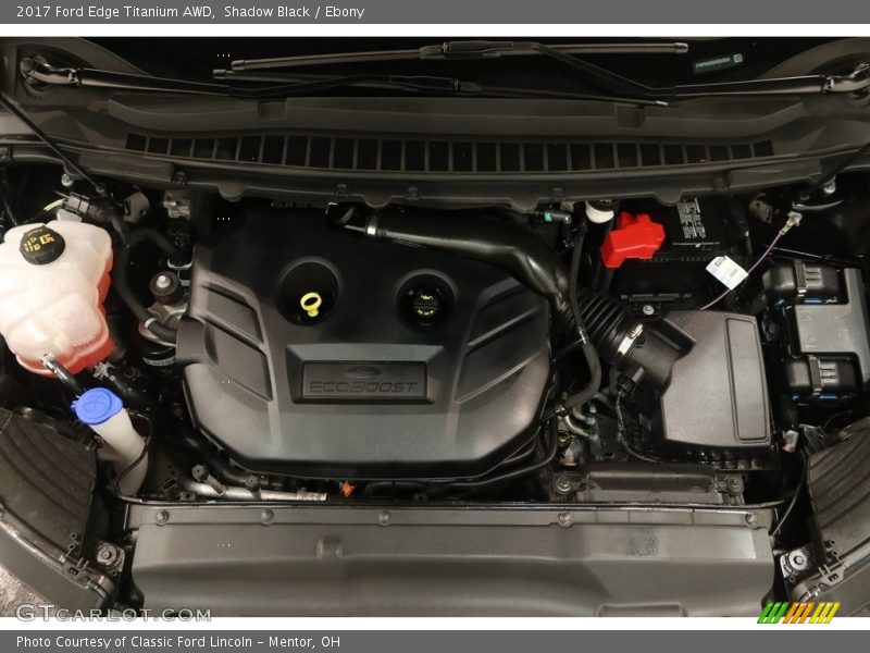 Shadow Black / Ebony 2017 Ford Edge Titanium AWD
