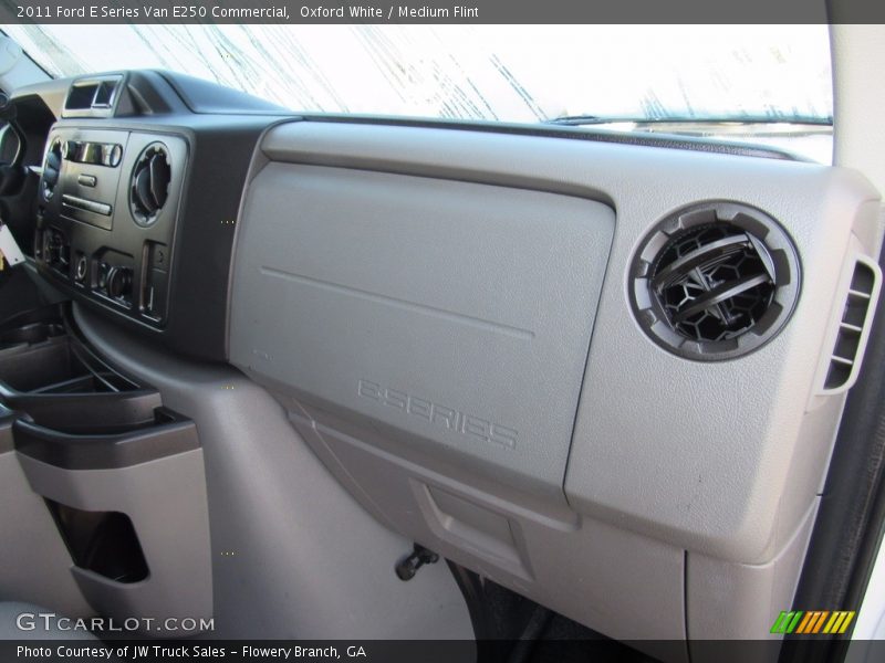 Oxford White / Medium Flint 2011 Ford E Series Van E250 Commercial