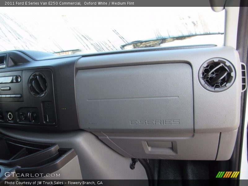 Oxford White / Medium Flint 2011 Ford E Series Van E250 Commercial