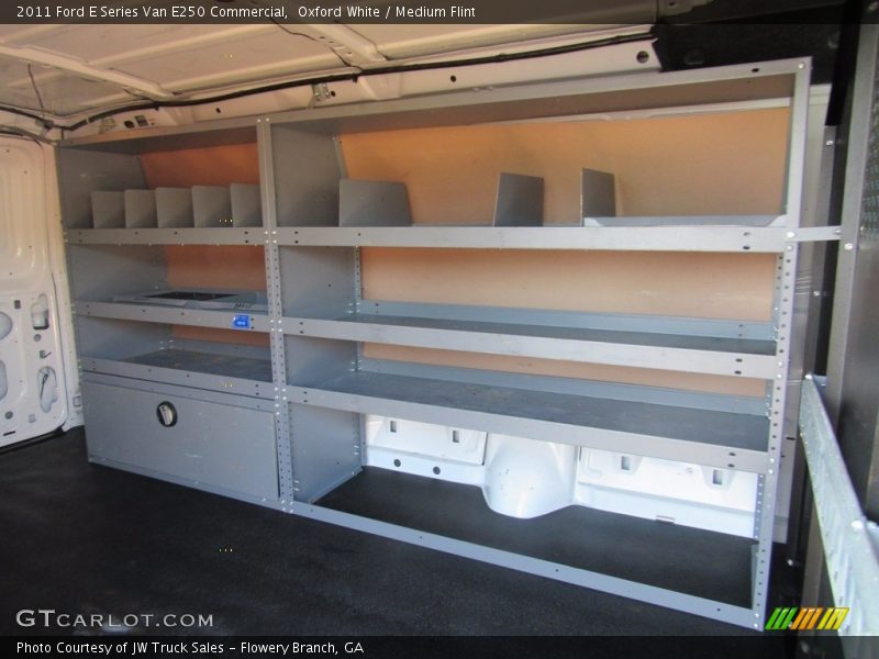 Oxford White / Medium Flint 2011 Ford E Series Van E250 Commercial