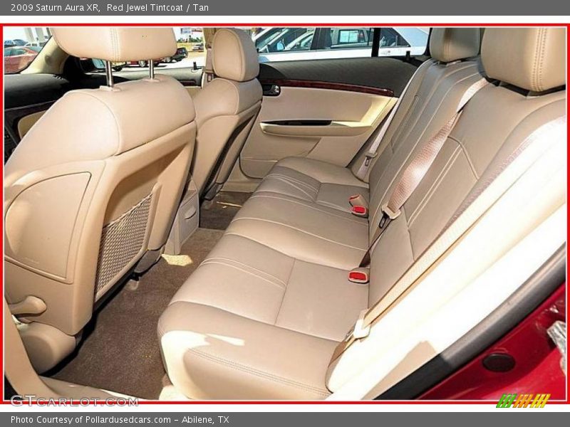 Red Jewel Tintcoat / Tan 2009 Saturn Aura XR