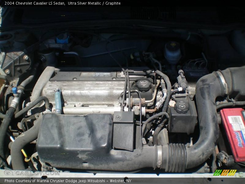 Ultra Silver Metallic / Graphite 2004 Chevrolet Cavalier LS Sedan