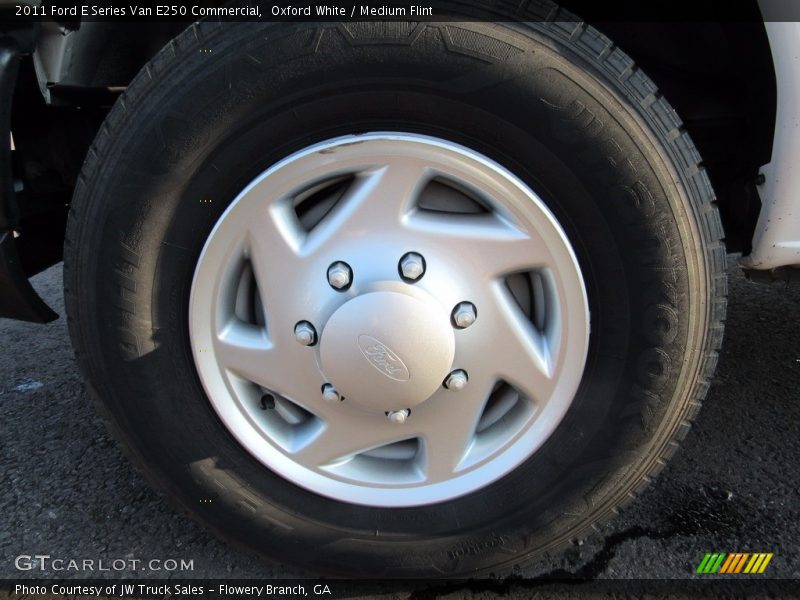 Oxford White / Medium Flint 2011 Ford E Series Van E250 Commercial