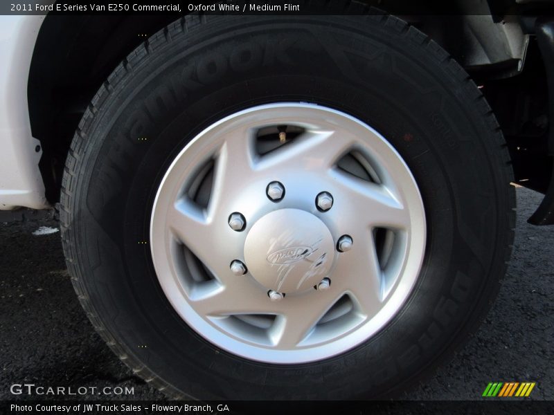 Oxford White / Medium Flint 2011 Ford E Series Van E250 Commercial