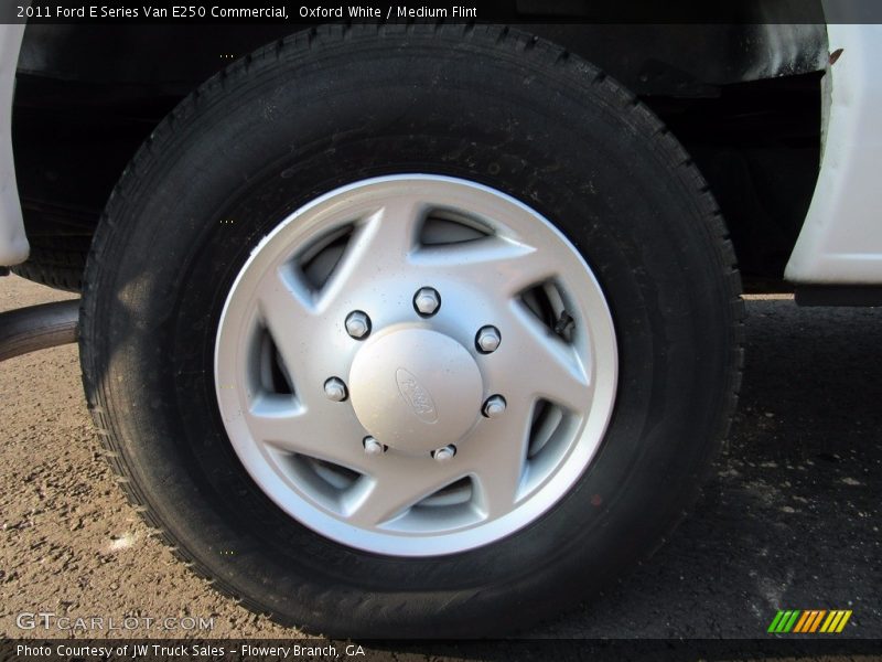 Oxford White / Medium Flint 2011 Ford E Series Van E250 Commercial
