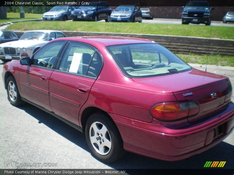 Sport Red Metallic / Gray 2004 Chevrolet Classic