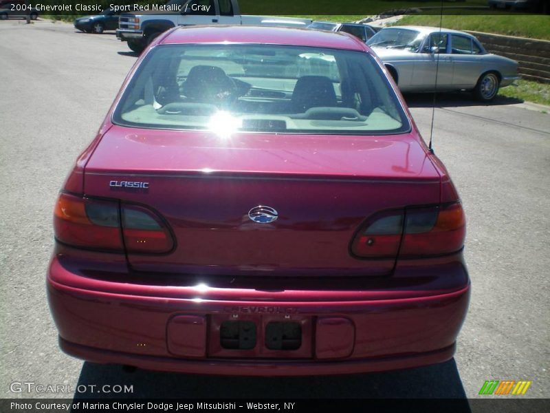 Sport Red Metallic / Gray 2004 Chevrolet Classic