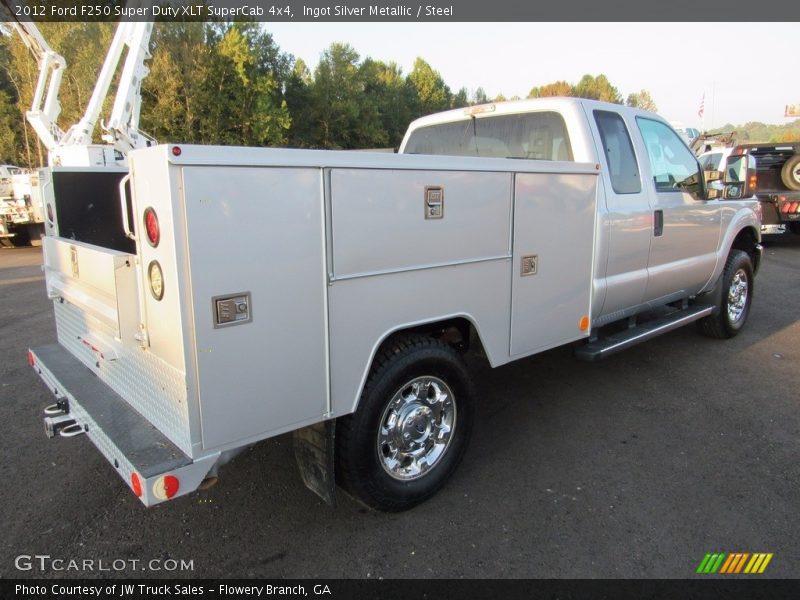Ingot Silver Metallic / Steel 2012 Ford F250 Super Duty XLT SuperCab 4x4