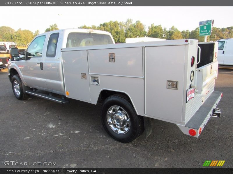 Ingot Silver Metallic / Steel 2012 Ford F250 Super Duty XLT SuperCab 4x4